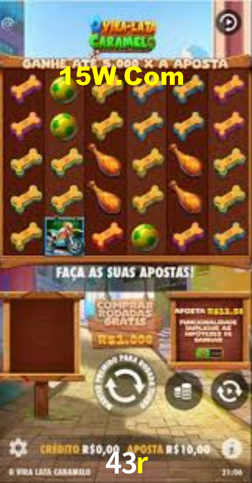 Interface do App 43r